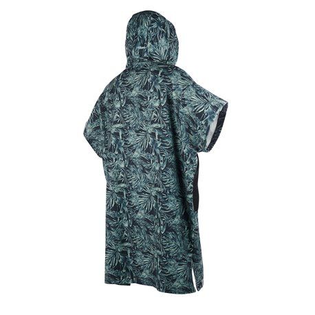 Mystic Poncho Allover Lobster print