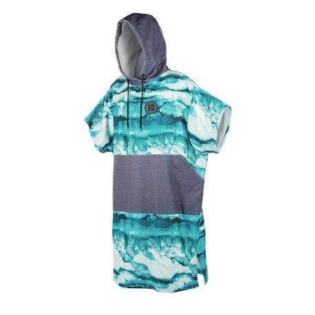 Mystic Poncho Allover Lobster print