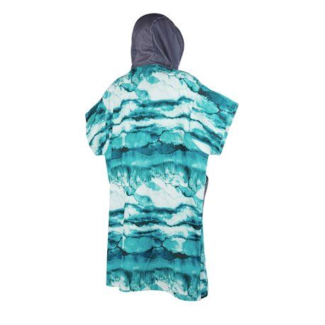 Mystic Poncho Allover Lobster print