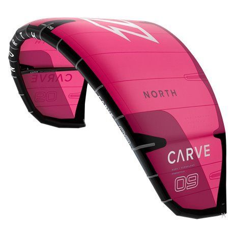 North Kiteboarding Carve Rubine Red 2023